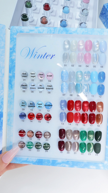Winter Collection - 24 Gel Polishes